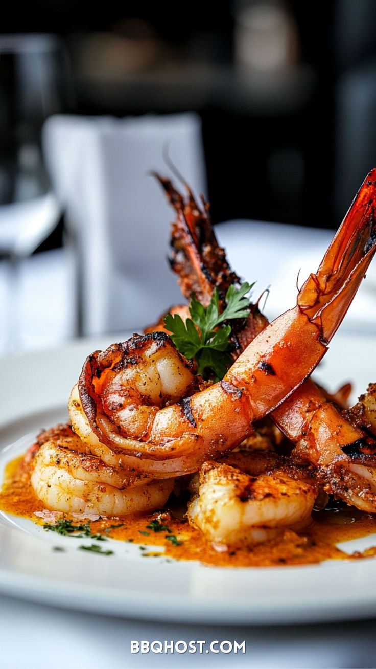 Spicy Grilled Prawns