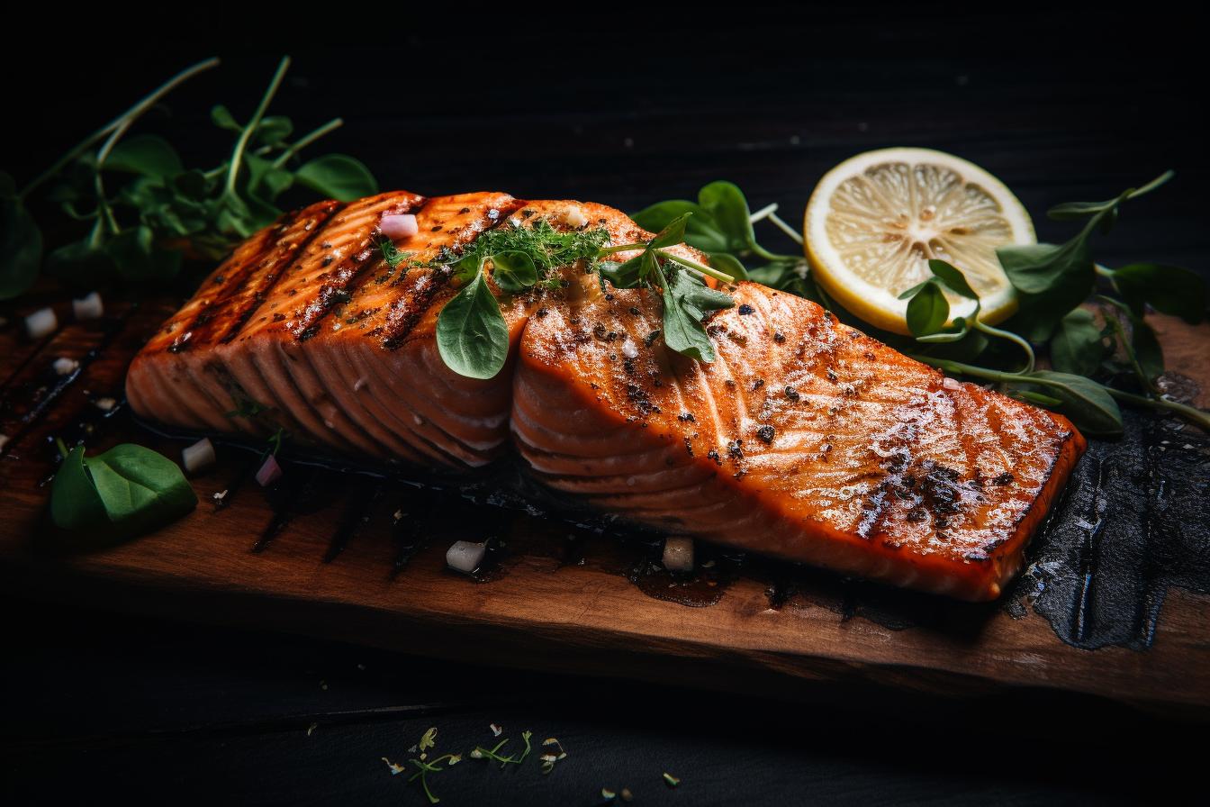 Grilled Smoked Salmon